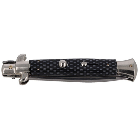 Frank Beltrame Stiletto Carbon Fiber 23cm switchblade (FB 23/37CF)