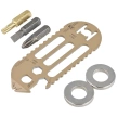 MultiTool Turq Gear Plankton Series Expansion (Tool No.6, bits, neodium magnet) Ceracote Desert Sand