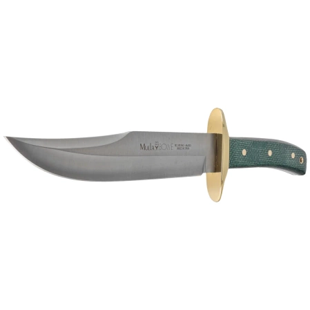 Muela BW-Classic-19G Green Jute Micarta Knife, Satin X50CrMoV15