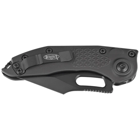 Nóż automatyczny Microtech Stitch-A S/E Black Aluminium, Black DLC P/S by Borka Blades and Tony Marfione (169-2T)