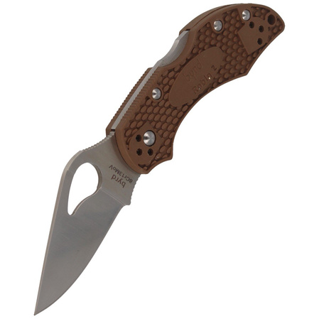 Spyderco Byrd Robin 2 FRN Brown PlainEdge (BY10PBN2)