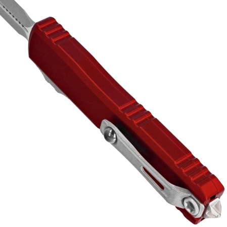 Microtech Ultratech Gen IV D/E OTF Knife Merlot Aluminum, Apocalyptic M390MK by Tony Marfione (11224-10APMR)