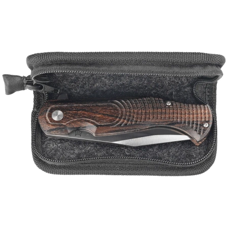 Nóż składany Fox Eastwood Tiger Ziricote Wood, Satin CPM S90V by Gudy Van Poppel (FX-524 ZW)