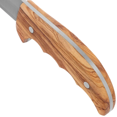 Muela Outdoor-12.OL Knife Olive Wood, Satin X50CrMoV15