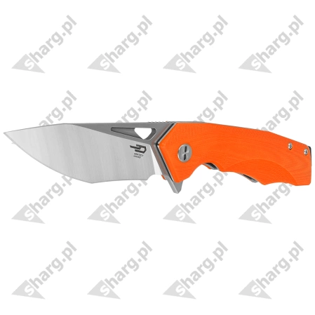 Bestech Knife Toucan Orange G10, Stonewashed / Satin D2 (BG14D-1)
