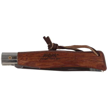 MAM Douro Hunter's Plus hunting knife with lock, Bubinga Wood 105mm (2066)