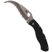 Spyderco Civilian G-10 Black SpyderEdge Knife (C12GS)