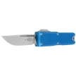Microtech UTX-85 Gen IV S/E OTF Knife Blue Aluminum, Stonewashed M390MK by Tony Marfione (12314-10BL)