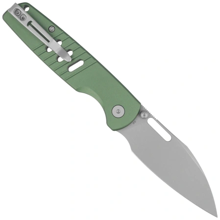 Bestechman Vector Knife Green Aluminum, Bead Blasting D2 (BMK15C)