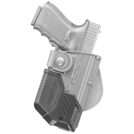 Kabura Fobus, Glock 19, 19X, 23 (Wykluczone 23 i 22 Gen 5), 32, 45 kabura taktyczna + Latarki i jednostki ochrony laserowej (RBT19G2 Bundle)