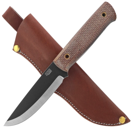 Nóż Za-Pas Biwi 10 Brown Micarta, Two Tone 4H13 (BW10-M-BR)