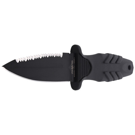Fox Tactical Elementum Dagger PP+TPE Black, Black Blade (FX-647 S)