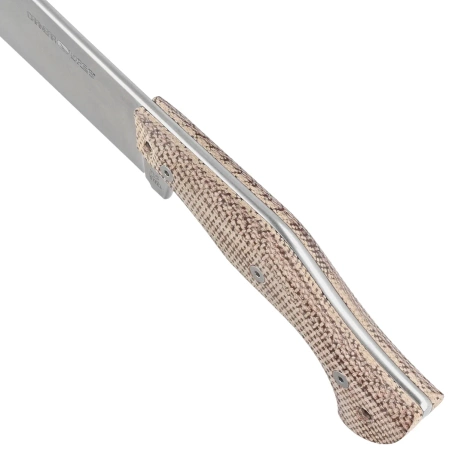 Viper Carnera Brown Canvas Micarta, Stonewashed D2 by Tommaso Rumici Knife (VT4006SWBW)