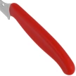 Nóż kuchenny Spyderco Z-Cut Pointed Tip Red Polypropylene, Satin CTS BD1N (K14PRD)