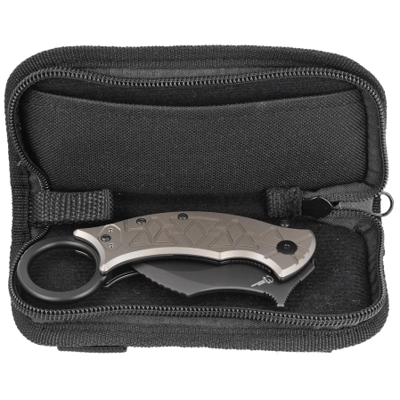 Nóż składany FOX Tribal K Karambit Bronze Titanium, PVD M390 by Doug Marcaida (FX-802 TiPVD)