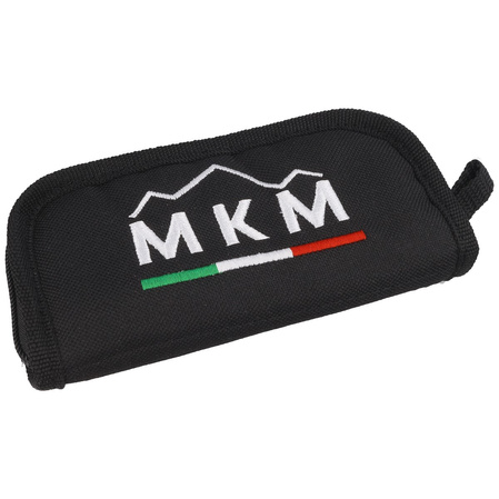 Nóż składany MKM Isonzo Clip Point Marbled Carbon Fiber, Satin M390 by Jesper Voxnæs (MK FX03M-3CM)