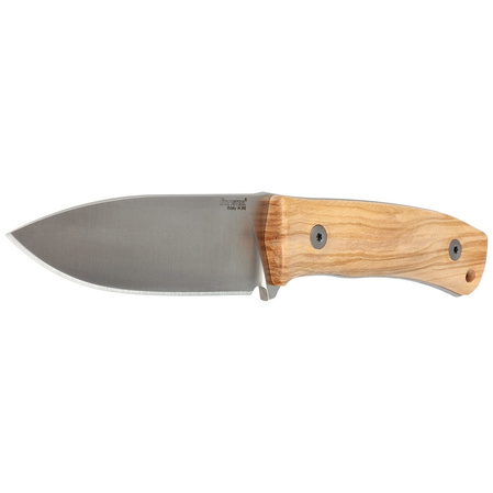 Nóż LionSteel Bushcraft Olive Wood, Satin M390 by Molletta (M4 UL)