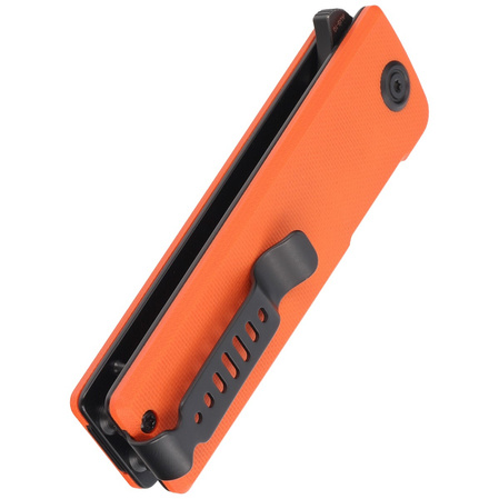 Nóż składany Kubey Knife Sailor Orange G10, Blackwashed AUS-10 by Sekira Sochi (KU317F)