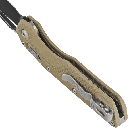 Microtech MSI S/E OD Green Tri-Grip Polymer, Black/Bead Blasted M390MK by Tony Marfione (210T-1PMOD)