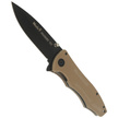 Muela Panzer-10DES Desert PTB/Fiber Glass Knife, Black PTFE X60CrMoV15