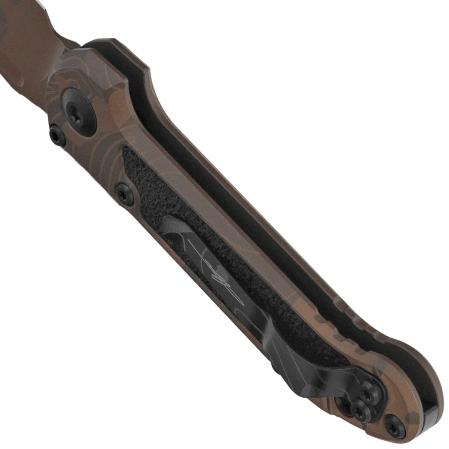 Microtech LUDT Gen III T/E Signature Automatic Knife Badlands Camo Aluminum, Badlands Camo M390MK by Tony Marfione (1136-1TPBNCS-Z4)