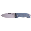 LionSteel Thrill Knife Blue Titanium, Satin M390 by Molletta (TL BL)