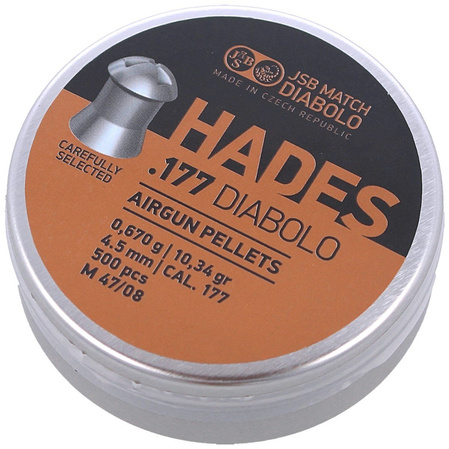 JSB Hades 4.5 mm pellets, 500 pcs (546292-500)