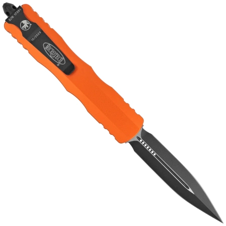 Nóż automatyczny OTF Microtech Dirac Delta D/E Orange Aluminium, Black by Tony Marfione (227-1OR)