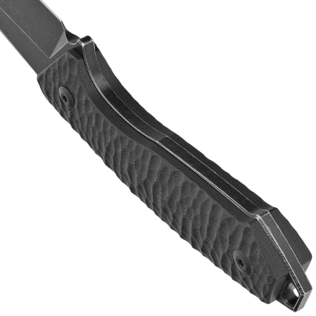 Nóż Remette RT-Allosaurus Black G10, Black Stonewashed D2 (RTAS-A)