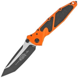 Microtech Socom Elite T/E-M Knife Orange Aluminum, Black M390MK by Tony Marfione (161-1OR)