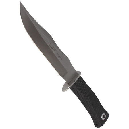 Muela Knife 21733-G Black Rubber, Satin X50CrMoV15