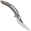 Nóż składany RikeKnife Alien 4 Dark Gray Titanium, Damasteel by Richard Wu (RK-ALIEN4-DG)