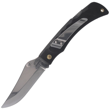 Nóż składany Mikov Crocodile Clip Point Black ABS, Mirror, Klips (243-NH-1/C CLIP/BLACK)