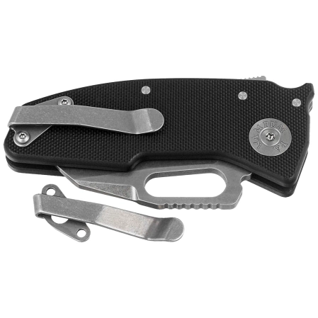 Nóż składany Demko Nano Shark Black G10, Stonewashed CPM 20CV by Andrew Demko (AD-NANO-G10BLK-20CV)