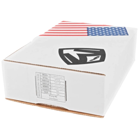 Nóż składany Medford Gentleman Jack Drop Point, Blue / Silver Titanium, Std HW/Clip, Tumbled S45VN (MK2114TD-37A2-TSCS-Q4)