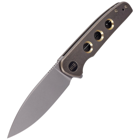 WE Knife Shakan LE No 172/210 Bronze Titanium, Gray Stonewashed CPM 20CV (WE20052B-2)