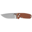 Bestechman Velix Knife Brown G10, Satin/Stonewashed 14C28N by Ostap Hel (BMK07B)