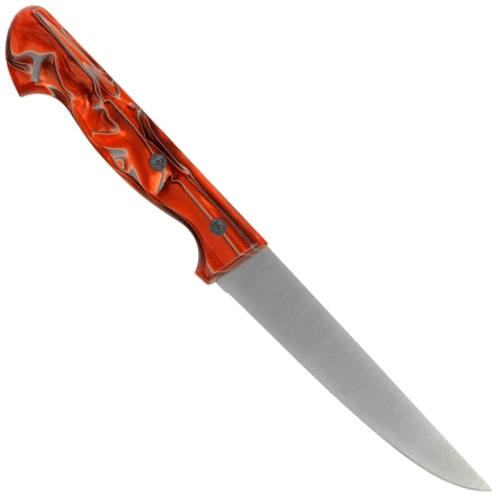 MAM Universal 135 Kitchen Knife Red Metakrilat, Stainless Steel (4320)