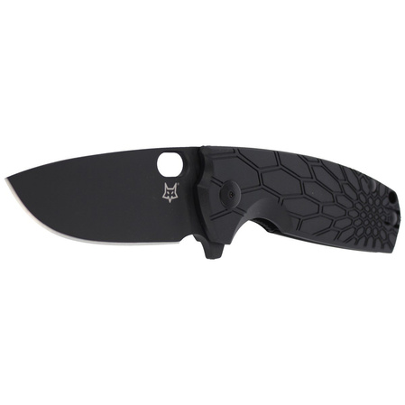 Fox Core Black FRN Knife, Cerakote Black N690 by Jesper Voxnaes (FX-604 B)