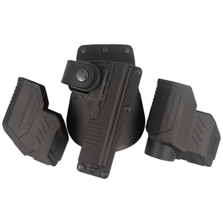 Holster, flashlight covers, laser Fobus Glock 17, 22, 31 Right (RBT17G RT Bundle)