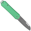 Fox Vulpis OD Green Aluminium, Polished N690Co Pocket Knife (FX-VP108 OD)