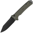Civivi Neurohaptic Knife OD Green G10, Black Stonewashed Nitro-V (C23080-3)