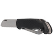 MAC Coltellerie Boat 2 Sailing Knife Black PP/TPE,  Satin W 1.4034 (MC BOT2.N)