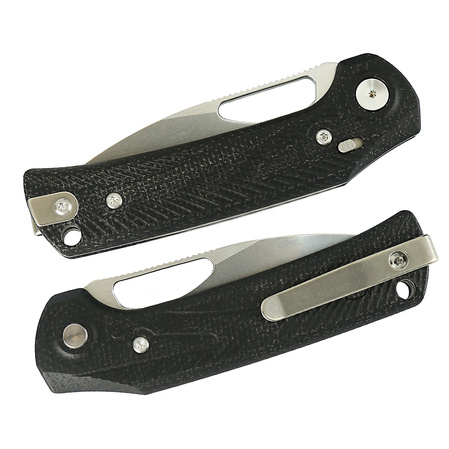 Reate PL-XE Knife Black Micarta, Stonewashed Nitro-V (PL-XE-BKM.STW)