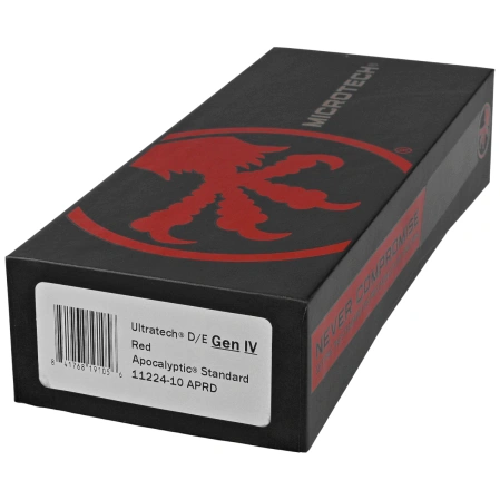 Microtech Ultratech Gen IV D/E OTF Knife Red Aluminum, Apocalyptic M390MK by Tony Marfione (11224-10APRD)