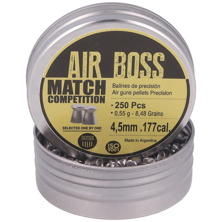 Śrut Apolo Air Boss Match Competition 4.5 mm, 250 szt. 0.55g/8.48gr (30301)