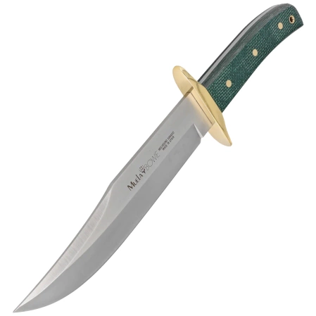 Muela BW-Classic-19G Green Jute Micarta Knife, Satin X50CrMoV15