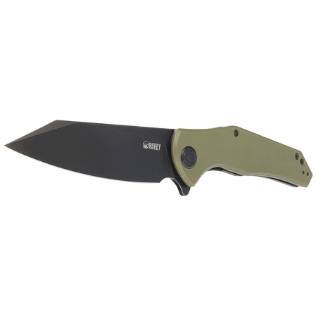 Kubey Knife Flash Green G10, Blackwashed AUS-10 (KU158F)