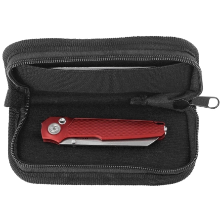 MKM Miura Knife Red Aluminum, Stonewashed MagnaCut by Simone Tonolli (MK MI-ARD)