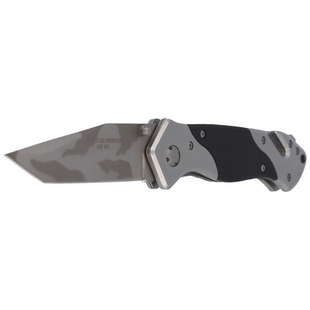 Nóż składany ratowniczy Herbertz CJH Black G10 / Stainless, Camo-Design Blade (44069 - 226912)